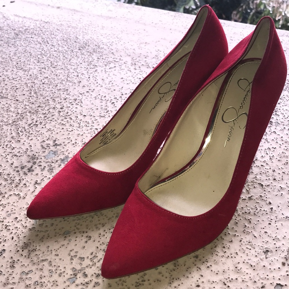Jessica Simpson Red high heels 👠